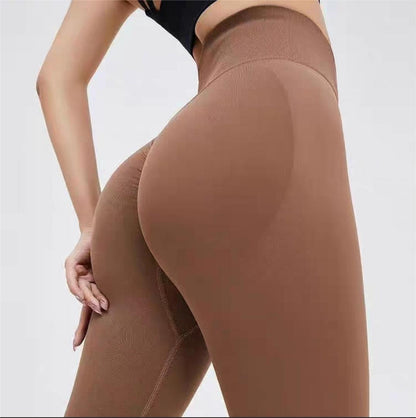 Leggings sportivi a vita alta effetto push up