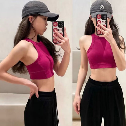 Gilet sportivo con filo a forma di I