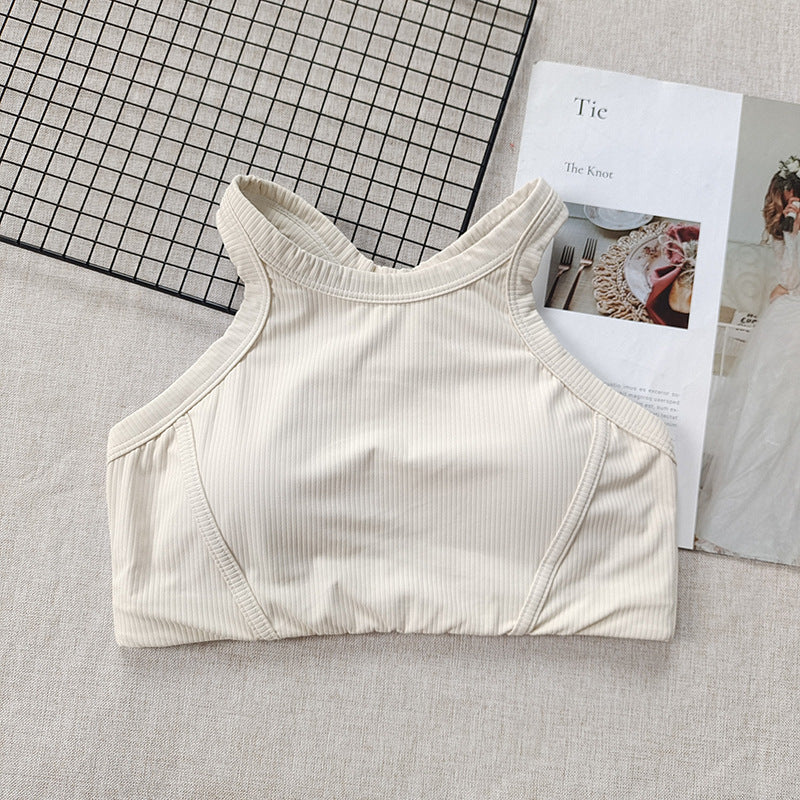 Gilet sportivo con filo a forma di I