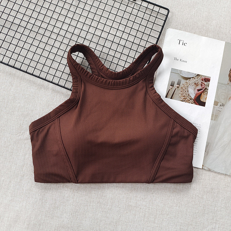 Gilet sportivo con filo a forma di I