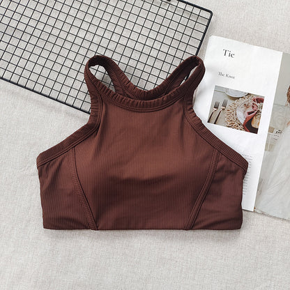 Gilet sportivo con filo a forma di I