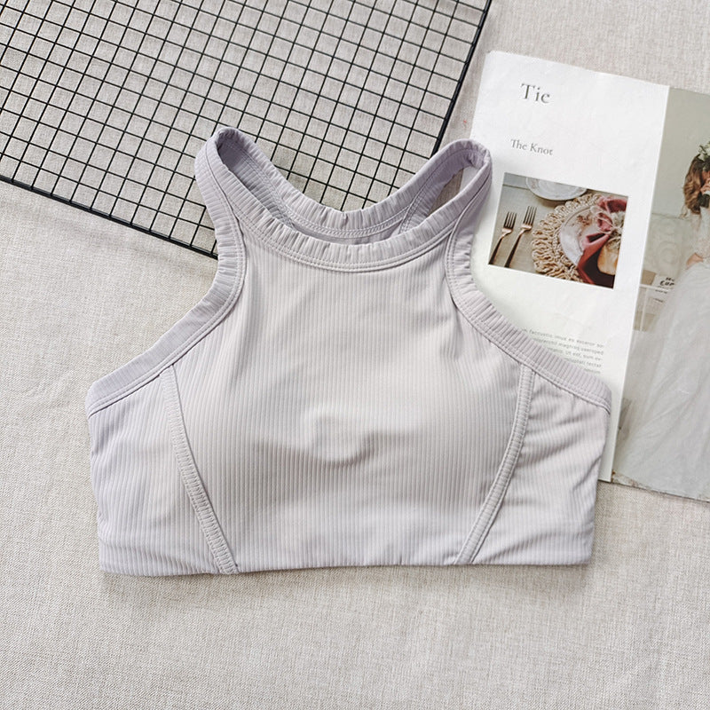 Gilet sportivo con filo a forma di I
