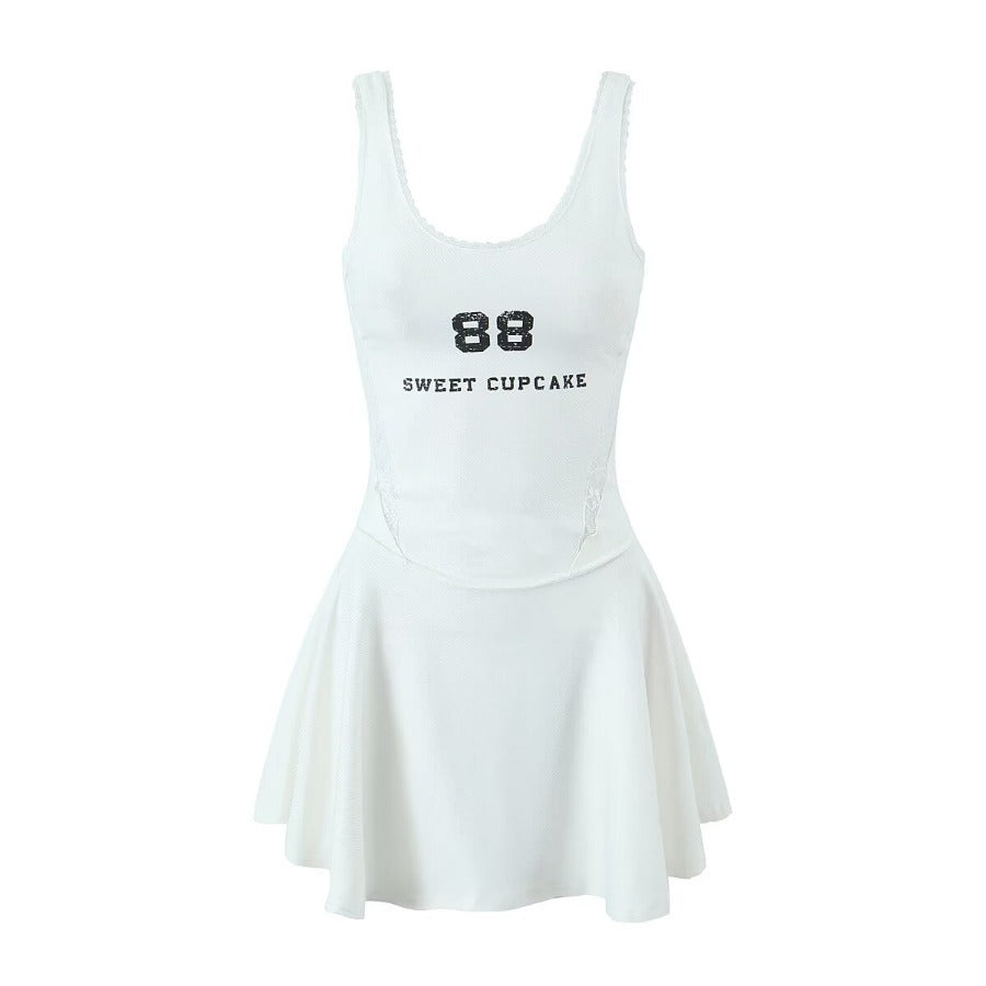 Abito in pizzo sportivo