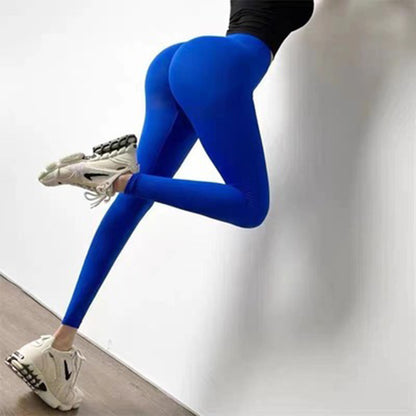 Leggings sportivi a vita alta effetto push up
